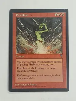 MTG Fireblast (Visions/Red/C) - BGM - Image 1