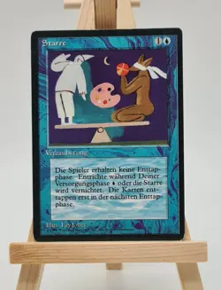 Starre Foreign Limited Magic Karte MTG Deutsch Limitiert (Stasis) - Image 1