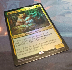 Kudo, King Among Bears FOIL - Modern Horizons 3 - Rare - NM (see pics) MTG - Image 3