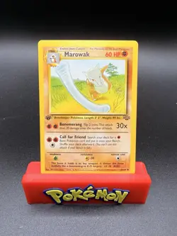 Pokemon TCG Marowak 39/64 Jungle Uncommon 1st Edition WOTC 1999 NM NP - Image 1