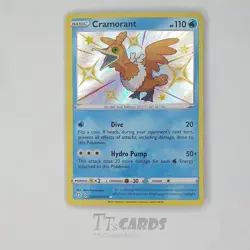 Cramorant SHINY SV030/SV122 Holo Rare - Pokemon TCG Shining Fates - Image 1