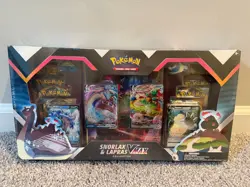 Pokemon TCG: Snorlax & Lapras VMAX Collection GameStop Exclusive Sealed - Image 1