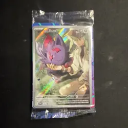 Pokemon N's Zorua Promo Full Art Holo 189 Basic Beast Card In Original Sleeve - Image 1