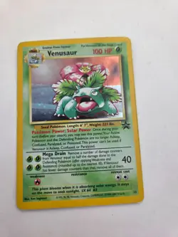 1999 POKEMON WIZARDS BLACK STAR PROMO #13 VENUSAUR HOLO RARE HOLOGRAPHIC - Image 1