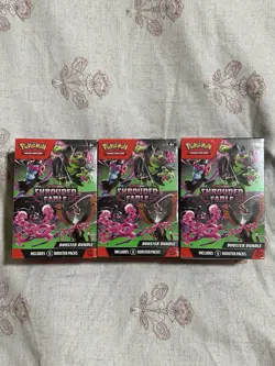 Pokemon TCG: Shrouded Fable Booster Bundles Lot of 3 SEALED - 18 Packs Brand New - Image 1