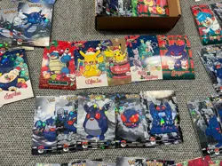 Huge Pokemon Card Collection Lot Cracked Ice Merry Christmas Box More NM 120+ - Image 3