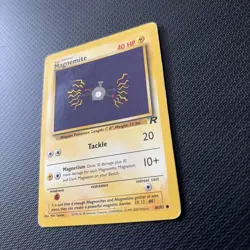 Pokemon TCG Magnemite Team Rocket 60/82 Regular LP. - Image 3