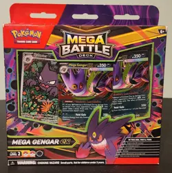 Pokemon TCG Mega Battle Deck Mega Gengar Ex Haunter(Factory Sealed) - Image 1
