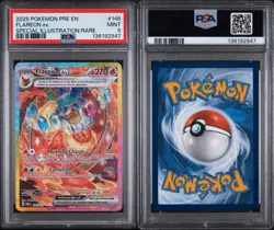Pokemon TCG Prismatic Evolutions Flareon EX Card 146/131 Sir PSA 9 - Image 3