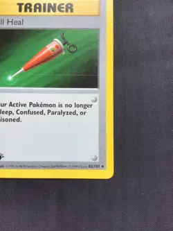 Pokemon Cards: Base Set 1st Edition Uncommon: Full Heal 82/102 - Image 4
