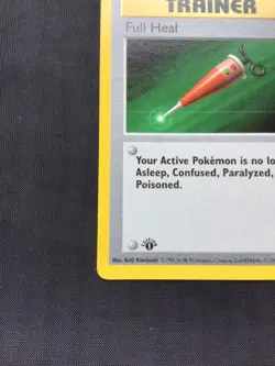 Pokemon Cards: Base Set 1st Edition Uncommon: Full Heal 82/102 - Image 5