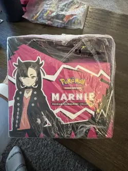 Pokemon TCG Marnie Premium Tournament Collection Box Factory Sealed Display Case - Image 1