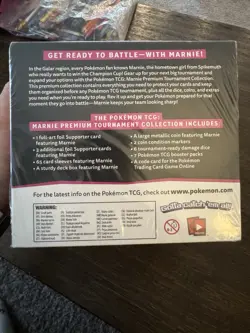 Pokemon TCG Marnie Premium Tournament Collection Box Factory Sealed Display Case - Image 2