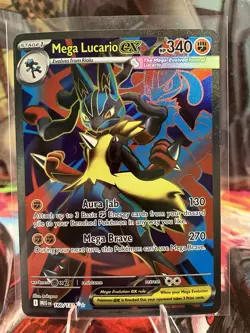Pokemon Mega Evolution Mega EX Ultra Rare Holo Lot (Mega Lucario & Gardevoir) - Image 3