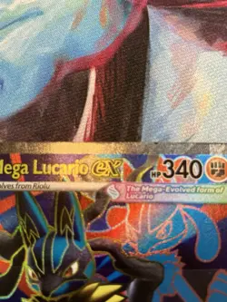Pokemon Mega Evolution Mega EX Ultra Rare Holo Lot (Mega Lucario & Gardevoir) - Image 5