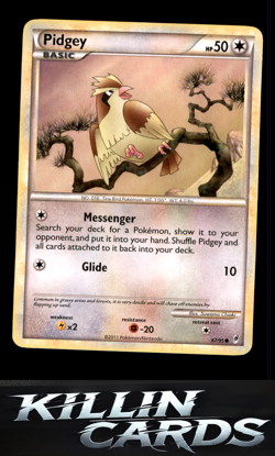 Pidgey 67/95 Pokemon Common Call of Legends Card LP - Image 1