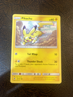 Pikachu 40/147 Pokemon - Sun & Moon Burning Shadows NM/M - Image 1