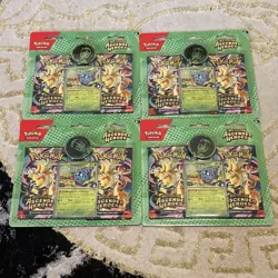 Pokemon TCG Mega Evolution Ascended Heroes 2 Pack Blister X4 Erikas Tangela - Image 1