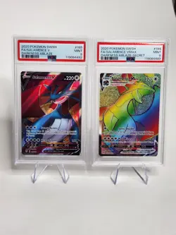 Pokemon Salamence VMAX 194/189 Darkness Ablaze Secret Rare Holo PSA 9 - Image 1