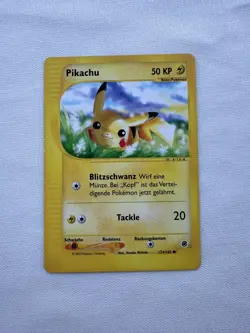 Pokemon 2002 Pikachu Expedition Basis Set deutsch NM-EX WOTC vintage sehr selten - Image 1
