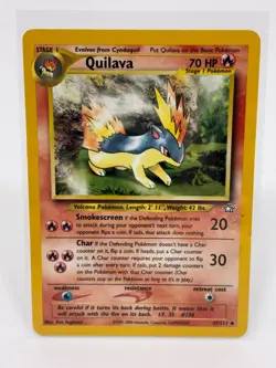 Pokemon 2000 Quilava 47/111 Rare Neo Genesis - Image 1