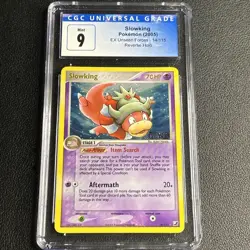 CGC 9 MINT Slowking EX Unseen Forces 14/115 Reverse Holo STAMPED Pokemon Card - Image 1