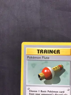 Pokemon Cards: Base Set 1st Edition Uncommon: Pokemon Flute 86/102 - Image 2