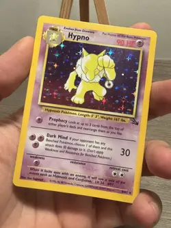 Pokemon TCG - Hypno Unlimited Holo Rare - Fossil WOTC 8/62 WOTC - Image 2