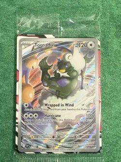 Pokemon TCG Scarlet & Violet Sealed Tornadus SVP 210 BlackStar Promo Holo sealed - Image 1
