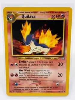 Pokemon 2000 Quilava 46/111 Rare Neo Genesis - Image 1