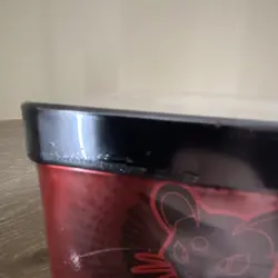READ DESCRIPTION SLIGHTLY DAMAGED Pokemon Team Rocket Tin/Box Nidoking - Image 2