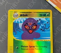 Pokemon Arbok 3/165 Expedition Base Set English Reverse Holo - Image 3