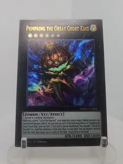 Yugioh! Pumpking the Great Ghost King Maze of the Muertos MZMU-EN005 - Image 1
