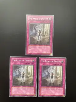 Yugioh The Paths Of Destiny POTD-EN052 1st Edition Common LP X3 - Image 1