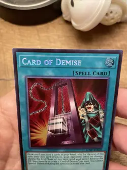 Card Of Demise LCKC-EN029 Secret Rare Near Mint +Bonus Cards FREE SHIPPING! - Image 2
