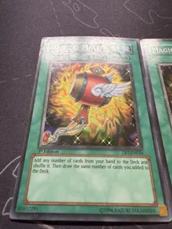 Yugioh Magical Mallet DP2-EN024 Super Rare 1st HP/DMG - Image 2