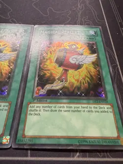 Yugioh Magical Mallet DP2-EN024 Super Rare 1st HP/DMG - Image 3