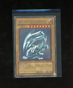 1ST EDITION SDK-001 Blue-Eyes White Dragon 2002 Yugioh Starter Deck Kaiba - Image 1