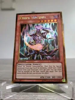 Chaos Sorcerer - PGLD-EN084 - Gold Rare - 1st Edition Lp Yugioh Premium Gold - Image 1