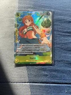 Nami (Alt Art) EB03-053 SR ONE PIECE Heroines Edition ONE PIECE Card English NM - Image 1