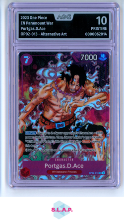 PORTGAS.D.ACE ONE PIECE 2023 OP02-013 PARAMOUNT WAR AOG 10 - Image 1