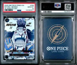 2025 ONE PIECE PRB02-PREMIUM BOOSTER ALTERNATE ART #096 MY ERA...BEGINS!! PSA 10 - Image 3