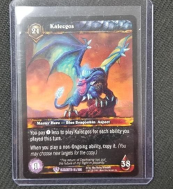 World of Warcraft WoW TCG Promo Kalegos - Image 1