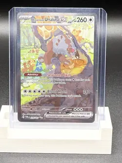 Pokemon TCG Bloodmoon Ursaluna EX Twilight Masquerade Card 216/167 - Image 1