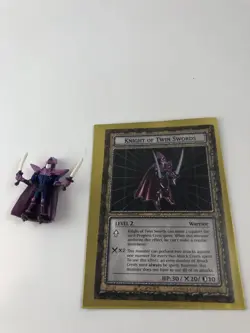 Assortment of Yugioh Dungeon Dice Monsters items. Playmat Cards and Figures - Image 2