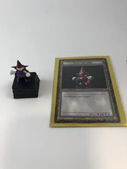 Assortment of Yugioh Dungeon Dice Monsters items. Playmat Cards and Figures - Image 4