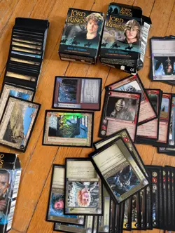 Lord of the Rings LOTR TCG Card Game Lot 650+ Cards ( 2 FOILS) PLAYED - Image 2