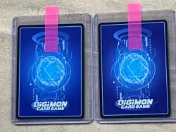 Lot of 8 Digimon cards. Unplayed. Mint. SR, SEC and vintage - Image 3