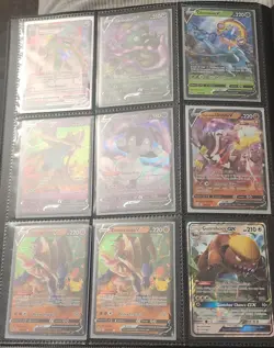 Pokemon card binder with rare cards in excellent or near mint condition - Image 2