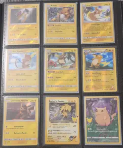 Pokemon card binder with rare cards in excellent or near mint condition - Image 5